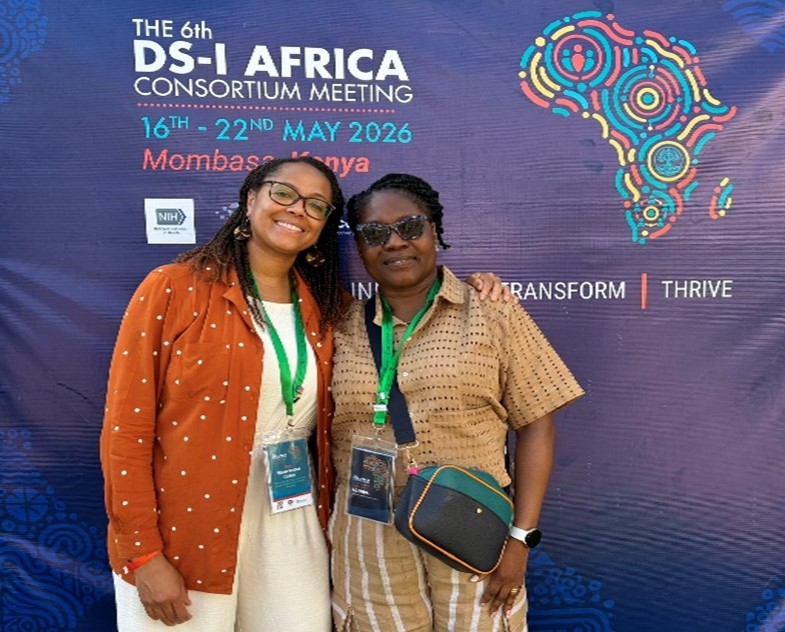 Prof. Shawneequa Callier (Left) & Prof. Simisola Akintola (Right) at the 6th DS-I Africa meeting in Mombasa, Kenya